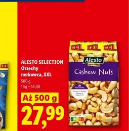 Lidl Orzechy nerkowca Alesto Selection XXL oferta