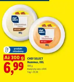 Lidl Hummus klasyczny Chef Select XXL oferta