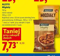 Lidl Migdały w karmelu z miodem Alesto oferta