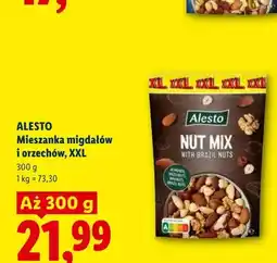 Lidl Mieszanka migdałów i orzechów Alesto XXL oferta