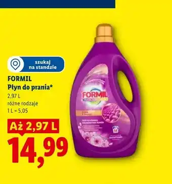 Lidl Płyn do prania FORMIL oferta
