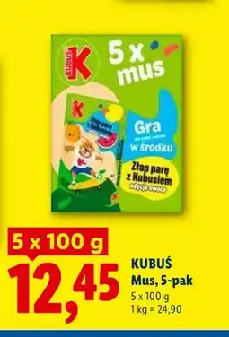 Lidl Mus KUBUŚ 5-pak oferta