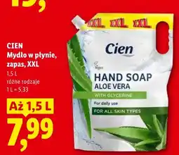 Lidl Mydło w płynie zapas XXL CIEN oferta