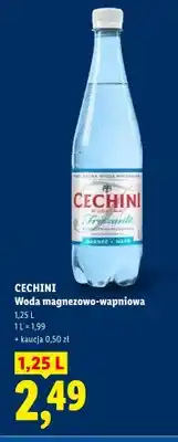 Lidl Woda magnezowo-wapniowa Cechini oferta