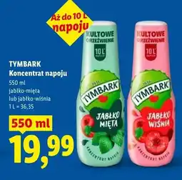 Lidl Koncentrat napoju Tymbark jabłko-wiśnia oferta