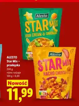 Lidl Przekąska Star Mix Sour Cream & Onion Alesto oferta