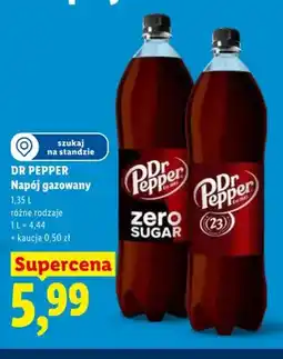 Lidl Napój gazowany Dr Pepper Zero Sugar oferta