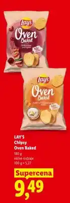 Lidl Chipsy Lay's Oven Baked Grillowane warzywa oferta
