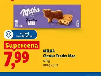 Lidl Ciastka Tender Moo Milka oferta