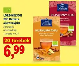 Lidl BIO Herbata ajurwedyjska Lord Nelson Klasyczny Chai oferta