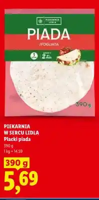 Lidl Placki piada Piekarnia w sercu Lidla oferta