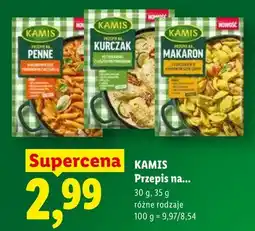 Lidl Przyprawa Przepis na... Penne w aksamitnym sosie pomidorowym z mozzarellą Kamis oferta
