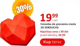 Poczta Polska Foremka do pieczenia ciasta 3D Serducho oferta