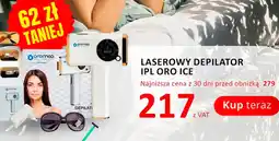 Poczta Polska Laserowy depilator ipl Oro Ice oferta