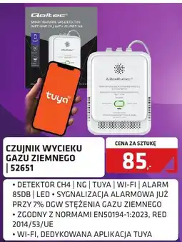 Alsen Qoltec Czujnik wycieku gazu ziemnego oferta
