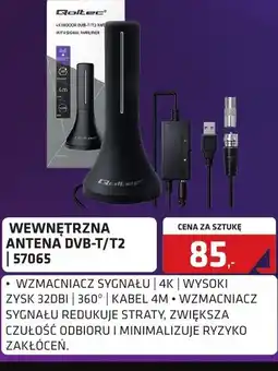 Alsen Qoltec Wewnętrzna antena DVB-T/T2 oferta