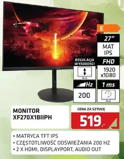 Alsen Monitor XF270X1BIIPH oferta