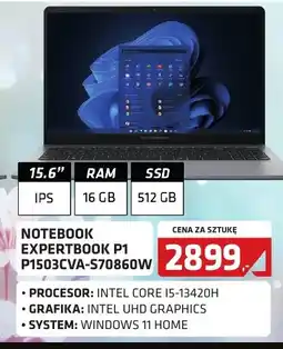 Alsen Asus Notebook Expertbook P1 oferta