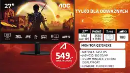 Alsen Aoc Gaming Monitor Q27G42XE oferta