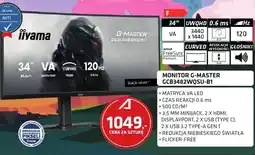 Alsen Iiyama Monitor G-Master GCB3482WQSU-B1 oferta