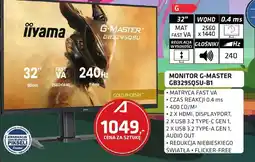 Alsen Iiyama Monitor G-Master GB3295QSU-B1 oferta