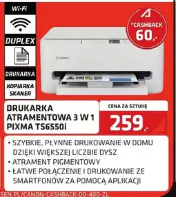 Alsen Canon Drukarka Pixma TS6550i oferta
