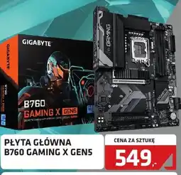Alsen Gigabyte Płyta główna B760 Gaming X Gen5 oferta