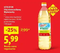 Lidl Vita D'or Olej słonecznikowy Wyśmienity oferta