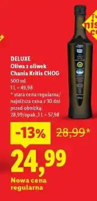 Lidl DELUXE Oliwa z oliwek Chania Kritis CHOG oferta