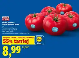 Lidl Polskie pomidory Jedyne Malinowe, luzem oferta