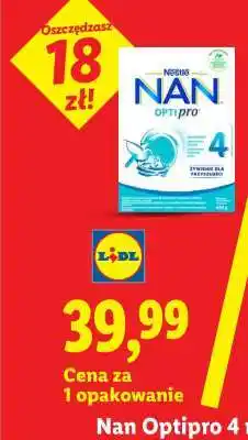 Lidl Nan Optipro 4 oferta