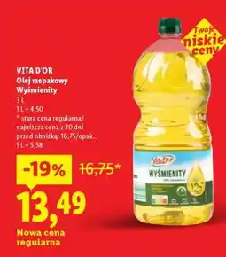 Lidl Vita D'or Olej rzepakowy Wyśmienity oferta