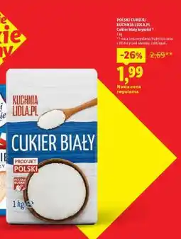 Lidl POLSKI CUKIER / KUCHNIA LIDLA.PL oferta