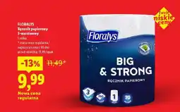 Lidl FLORALYS Ręcznik papierowy 3-warstwowy oferta