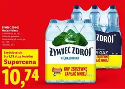 Lidl ŻYWIEC ZDRÓJ Woda źródlana oferta
