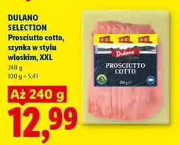 Lidl DULANO SELECTION Prosciutto cotto oferta