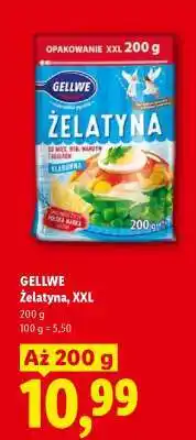 Lidl GELLWE Żelatyna, XXL oferta