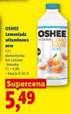 Lidl OSHEE Lemoniada witaminowa ZERO oferta