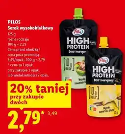 Lidl PILOS Serek wysokobiałkowy oferta