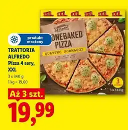Lidl TRATTORIA ALFREDO Pizza 4 sery, XXL oferta