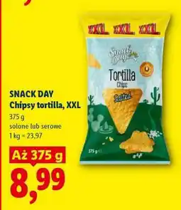 Lidl Snack Day Chipsy tortilla, XXL oferta