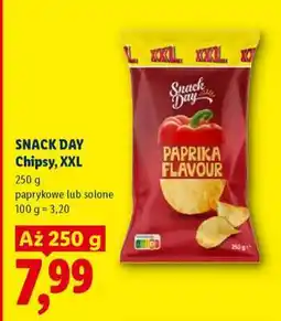 Lidl SNACK DAY Chipsy, XXL oferta