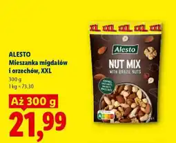 Lidl Alesto Mieszanka migdałów i orzechów, XXL oferta
