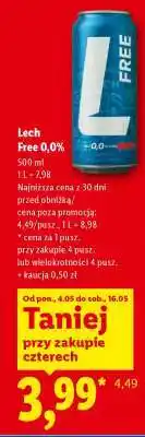 Lidl Lech Free 0,0% oferta