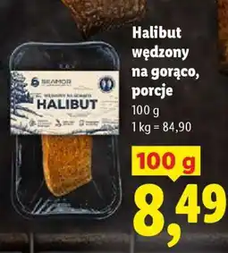 Lidl Halibut wędzony na gorąco, porcje oferta