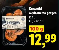 Lidl Krewetki wędzone na gorąco oferta