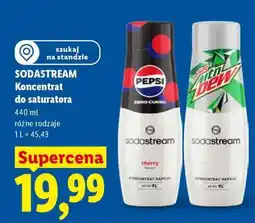Lidl SodaStream Koncentrat do saturatora oferta