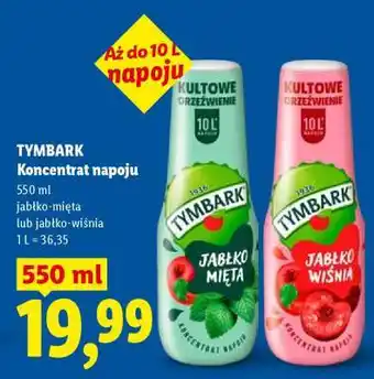 Lidl Tymbark Koncentrat napoju oferta