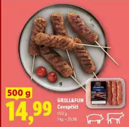 Lidl GRILL&FUN Ćevapčići oferta