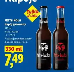 Lidl FRITZ-KOLA Napój gazowany oferta